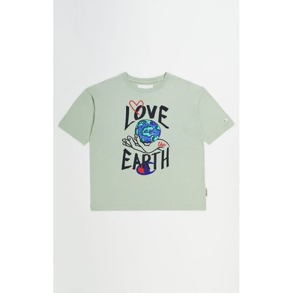 Champion Gray Cotton T-Shirt