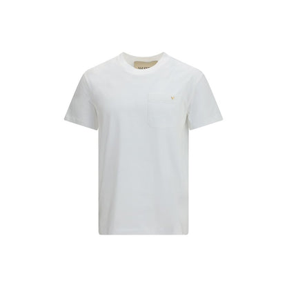 Valentino White Cotton T-Shirt