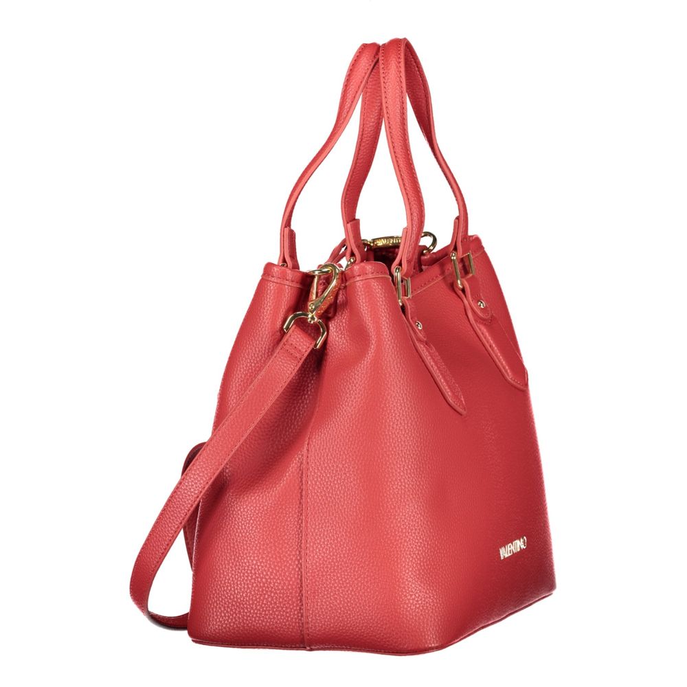 Mario Valentino Rosso Polyurethane Women's Bag