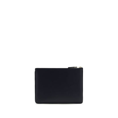 Comme Des Garçons Blue Calf Leather Bos Taurus Wallet