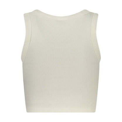 Guess Jeans White Viscose Women's Top