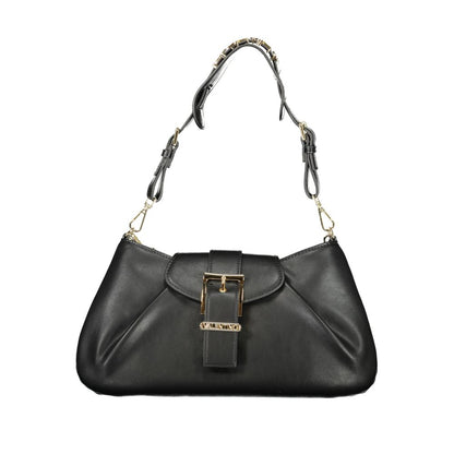 Mario Valentino Black Polyurethane Women's Bag
