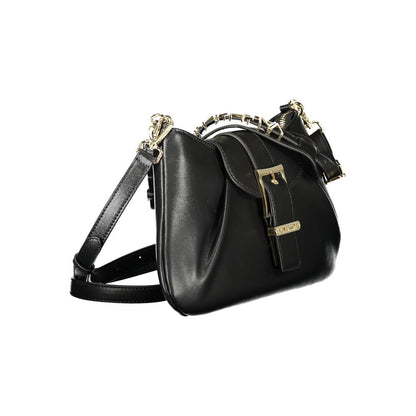 Mario Valentino Black Polyurethane Women's Bag