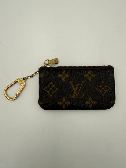 Louis Vuitton LOUIS VUITTON Monogram Coin Purse Card Holder with Chain