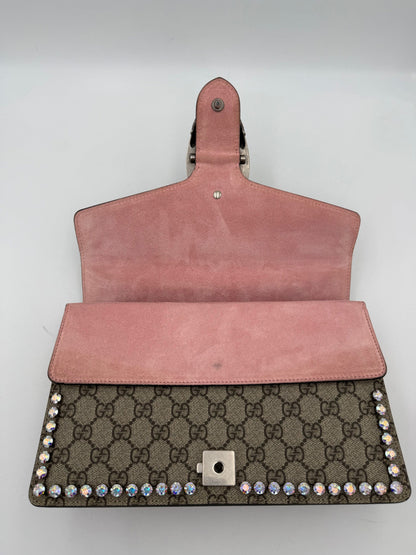 Gucci GUCCI DIONYSUS GG Supreme with Diamantes Handbag