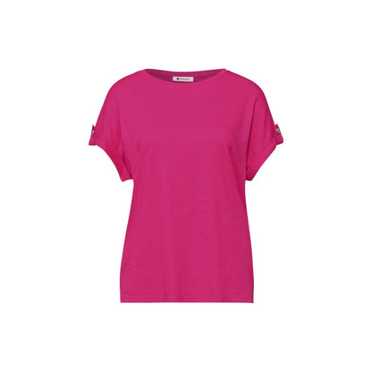 Street One Pink Cotton T-Shirt