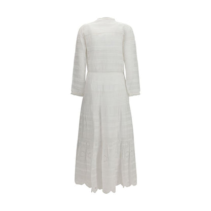 Isabel Marant Étoile White Cotton Casual Dress