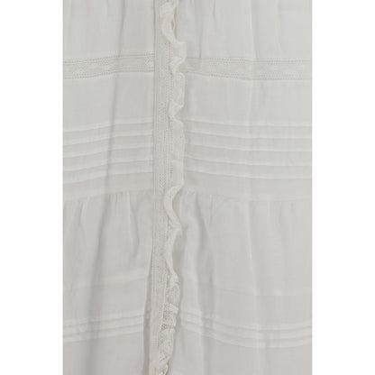 Isabel Marant Étoile White Cotton Casual Dress