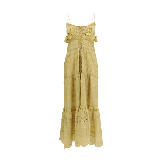 Isabel Marant Étoile Beige Cotton Casual Dress