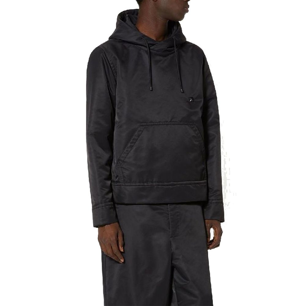 Valentino Black Nylon Shell Jacket
