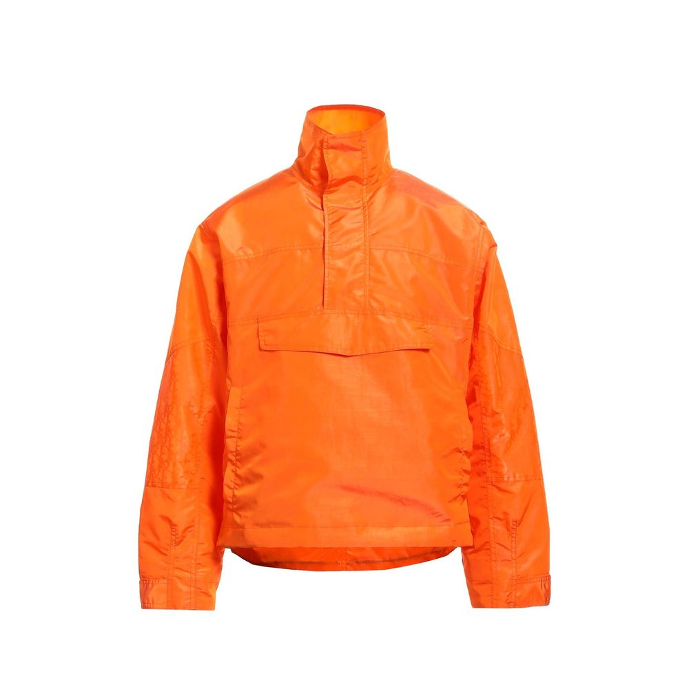 Dior Orange Polyester Shell Jacket