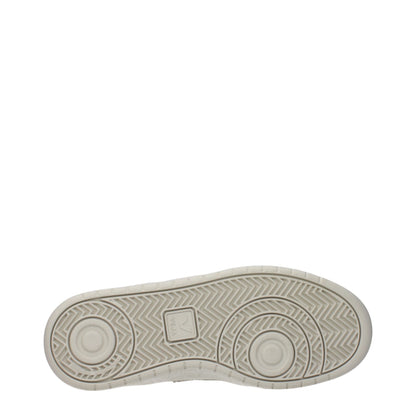 Veja White Leather Low Top Sneakers