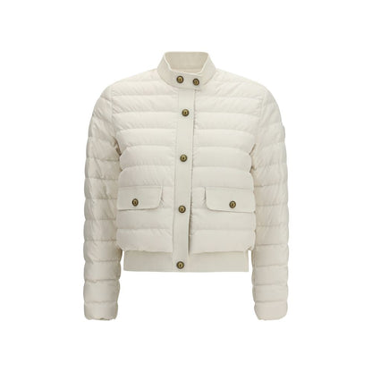 Moncler Beige Polyester Coat