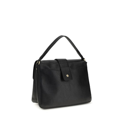 Burberry Black Lamb Ovis Aries Aries Shoulder Bag