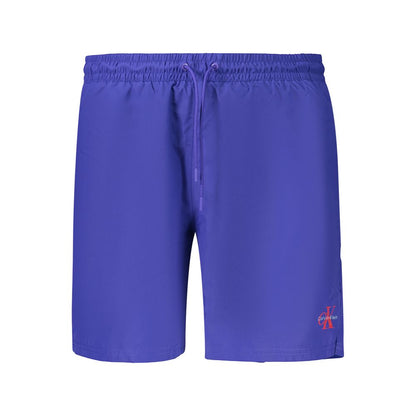 Calvin Klein Blue Polyester Men's Swimwear
