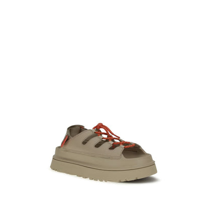 UGG Beige Polyurethane Platform Sandals