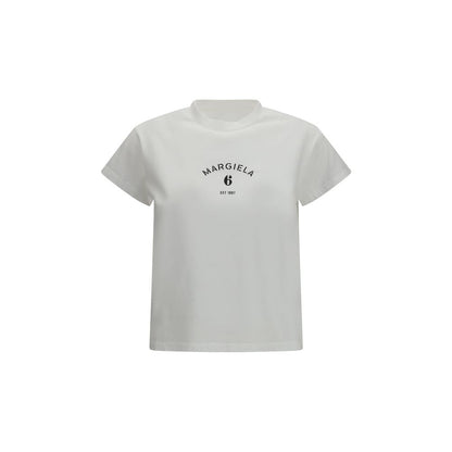 MM6 White Cotton T-Shirt