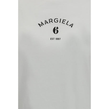 MM6 White Cotton T-Shirt