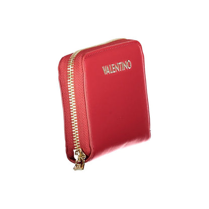 Mario Valentino Red Polyurethane Women's Wallet