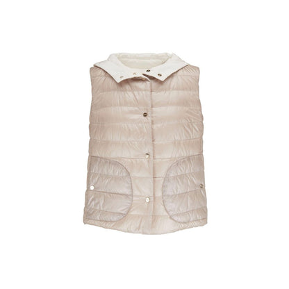 Herno White Polyamide Waistcoat