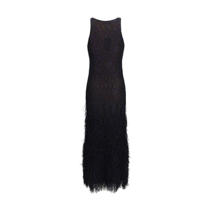 Giorgio Armani Blue Polyamide Cocktail Dress