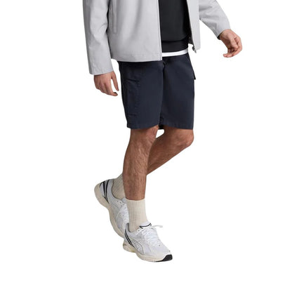 Lyle & Scott Black Cotton Bermuda Shorts