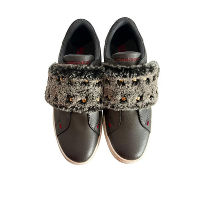 Borbonese Grey Rubber Women Sneaker
