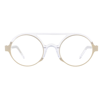 Andy Wolf Gold Metal & Plastic Glasses (Frames)