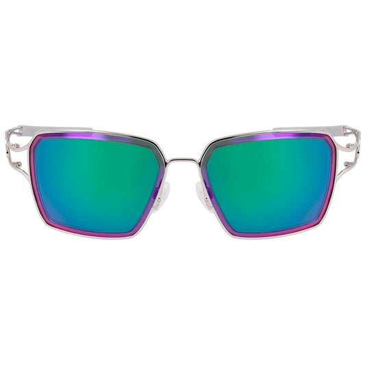 Nike Gray Metal Sunglasses
