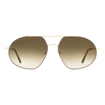 Andy Wolf Gold Metal Sunglasses