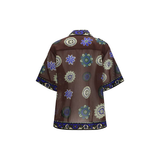 Alemais Brown Ramie Shirt