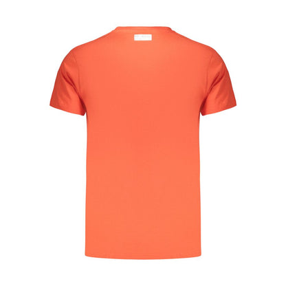Bikkembergs Orange Cotton Men's T-Shirt