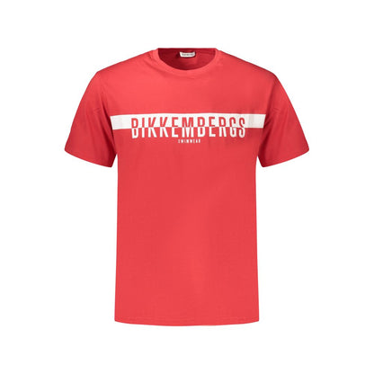 Bikkembergs Bianco Cotton Men T-Shirt