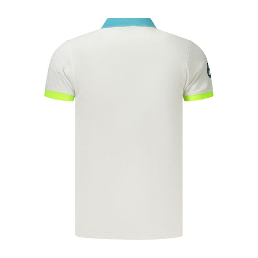 Norway 1963 Bianco Cotton Men's Polo