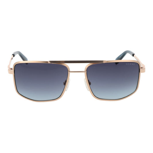 Guess Gold Metal Sunglasses