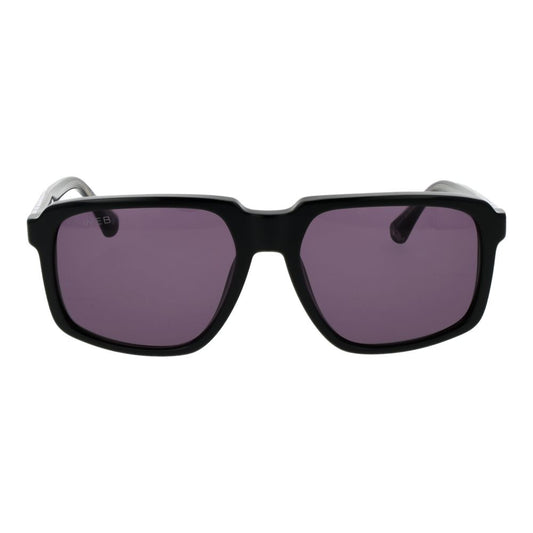 Web Black Acetate Sunglasses