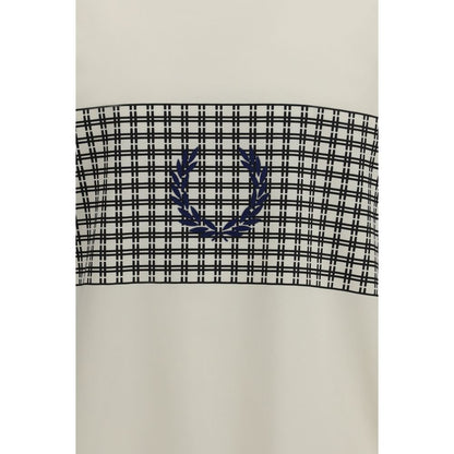 Fred Perry Beige Cotton T-Shirt