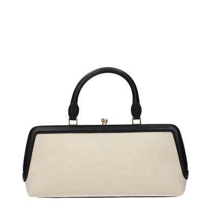 Jil Sander Beige Fabric Handbag