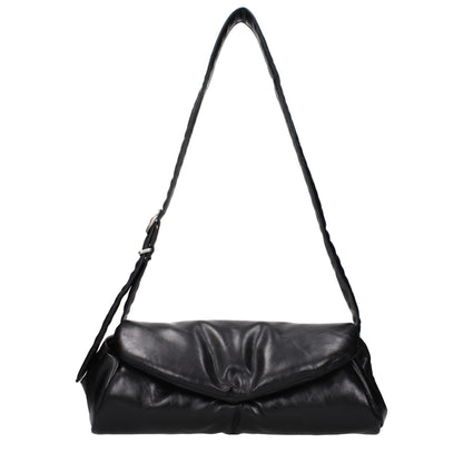 Jil Sander Black Leather Crossbody Bag