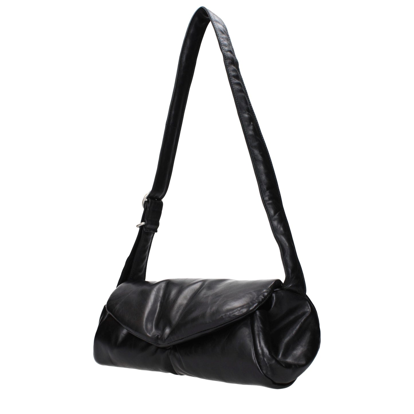 Jil Sander Black Leather Crossbody Bag