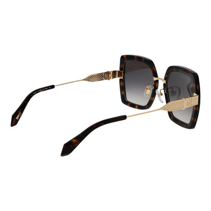 Just Cavalli Black Stainless Steel Sunglasses