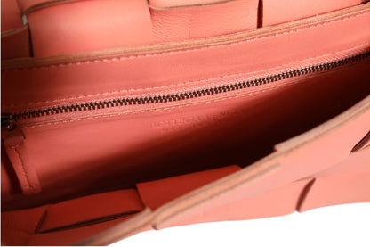 Bottega Veneta Lambskin Maxi Intrecciato Cassette Crossbody Bag