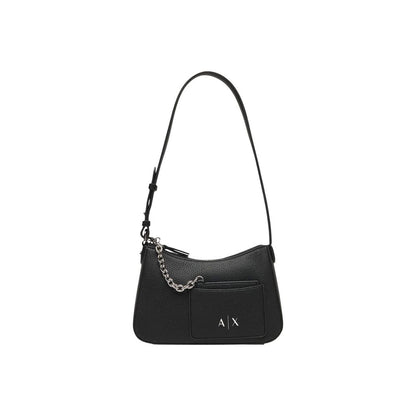 Armani Exchange Black Polyester Handbag