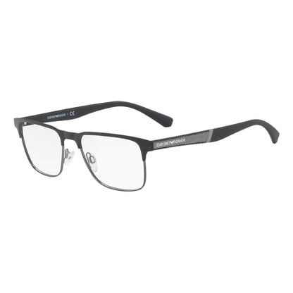 Emporio Armani Black Metal Glasses (Frames)