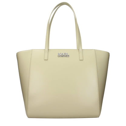 Karl Lagerfeld Green Polyethylene Shoulder Bag