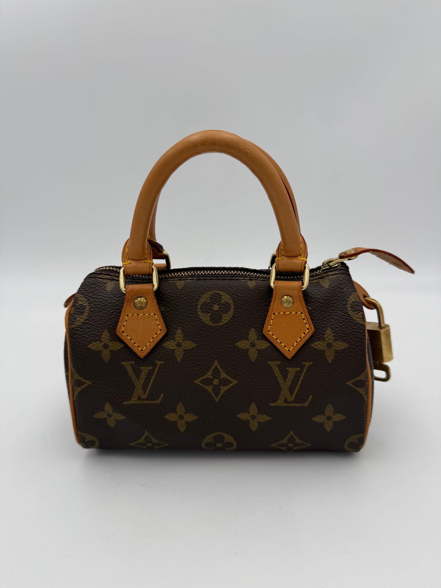 Louis Vuitton LOUIS VUITTON Nano Speedy Monogram Handbag