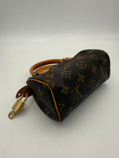 Louis Vuitton LOUIS VUITTON Nano Speedy Monogram Handbag
