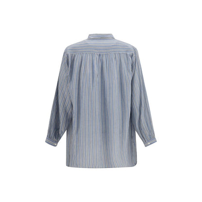 Marant Etoile Blue Cotton Blouse