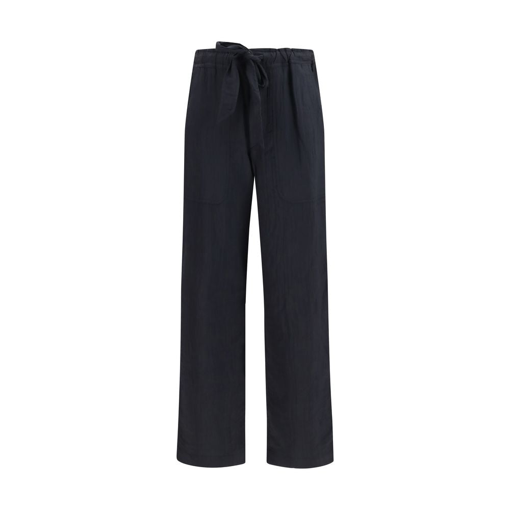 Marant Etoile Black Viscose Casual Pants