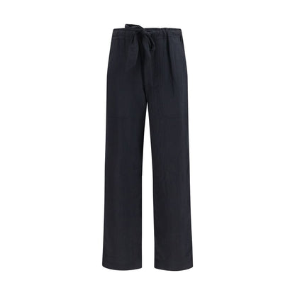Marant Etoile Black Viscose Casual Pants